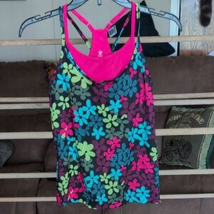 Floral Racerback Tank Top